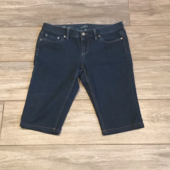 LOFT 8P Modern Jean Shorts - Picture 1 of 4